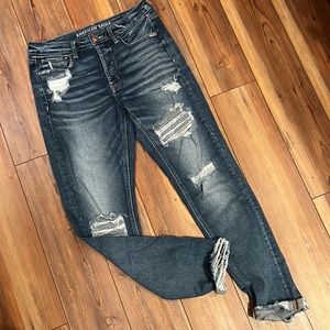 American Eagle Stretch Tomgirl Jeans